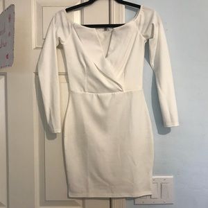 Missguided white dress